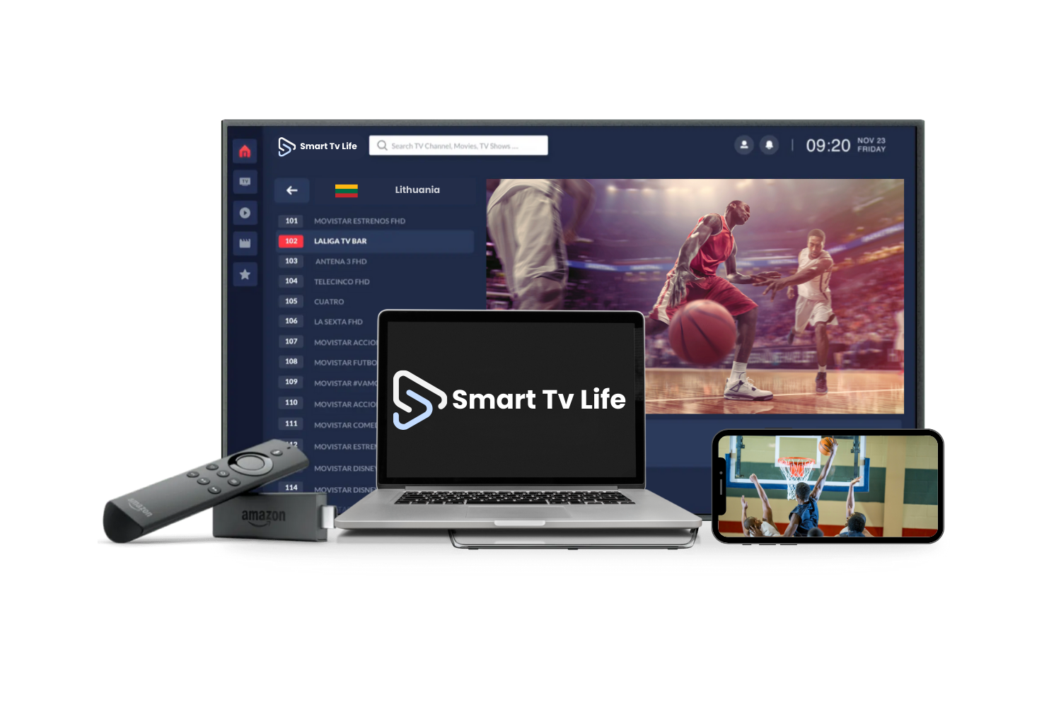 Smart TV Life – IPTV on all devices